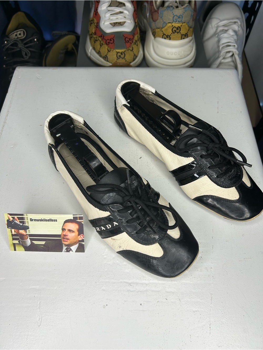 Prada Vintage 90’s Ballet Flates Size 37 EU / 7 US Womens